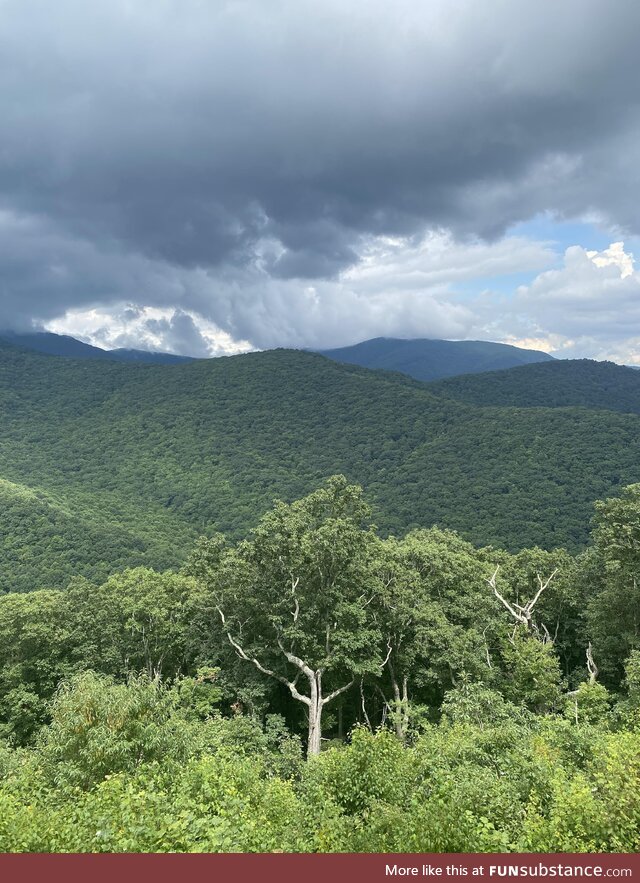 Blue ridge parkway [oc]