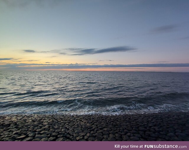 Sunset last evening, Den Helder