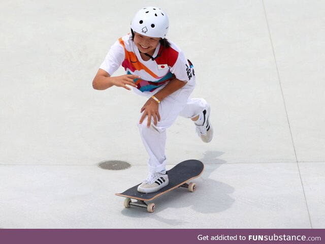 Japan's 13-year-old Momiji Nishiya wins the first-EVER Olympic gold medal in women's