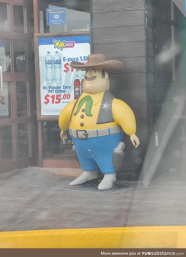 Woody really let himself go