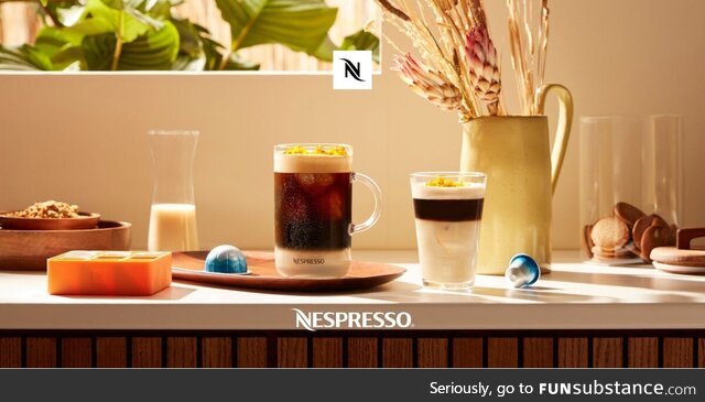 Coffee that’s meant to be iced, it just hits different. Discover Nespresso Iced Coffee