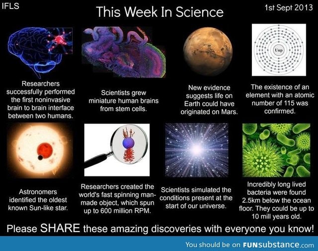 This week in science