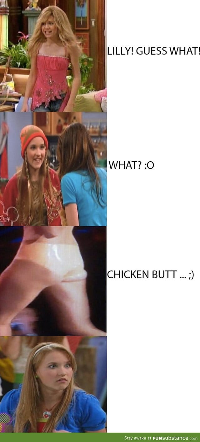 Miley's b*tt