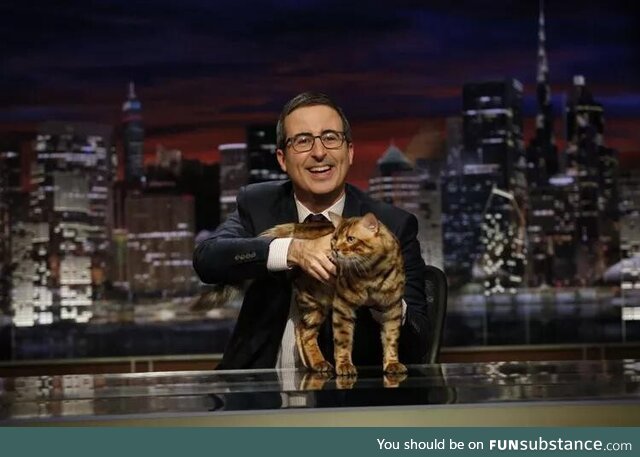 John Oliver is not just a lover of puppies