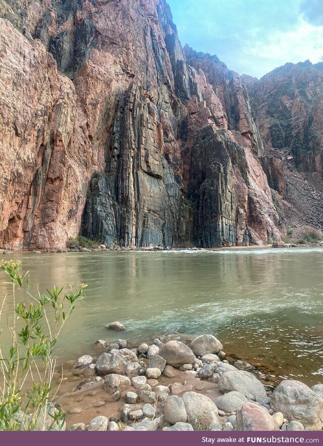 The bottom of the Grand Canyon