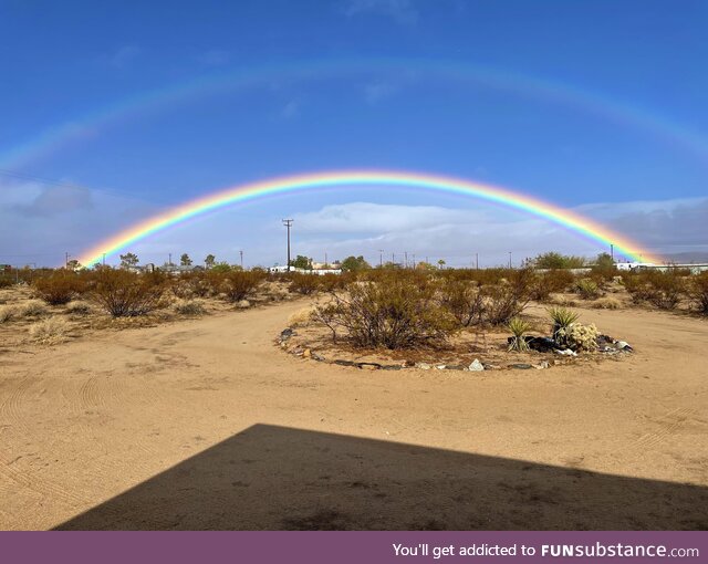 Rainbow Bright in the Desert