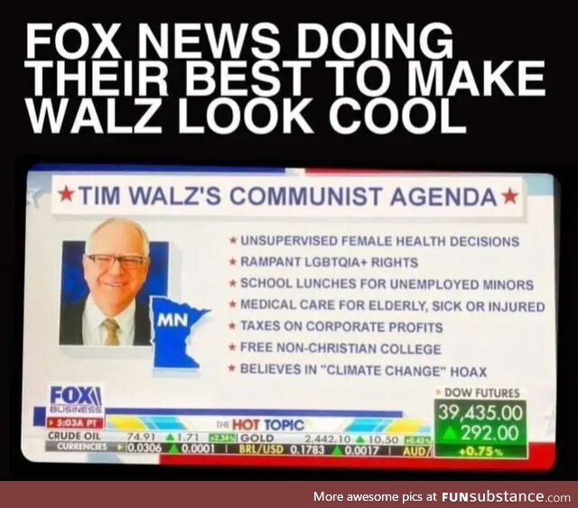 Yes, Fox. Everyone is a communist, now take your meds.