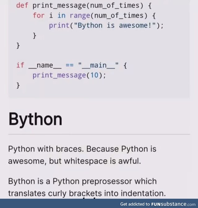 onlyThisCanMakeMeLovePython