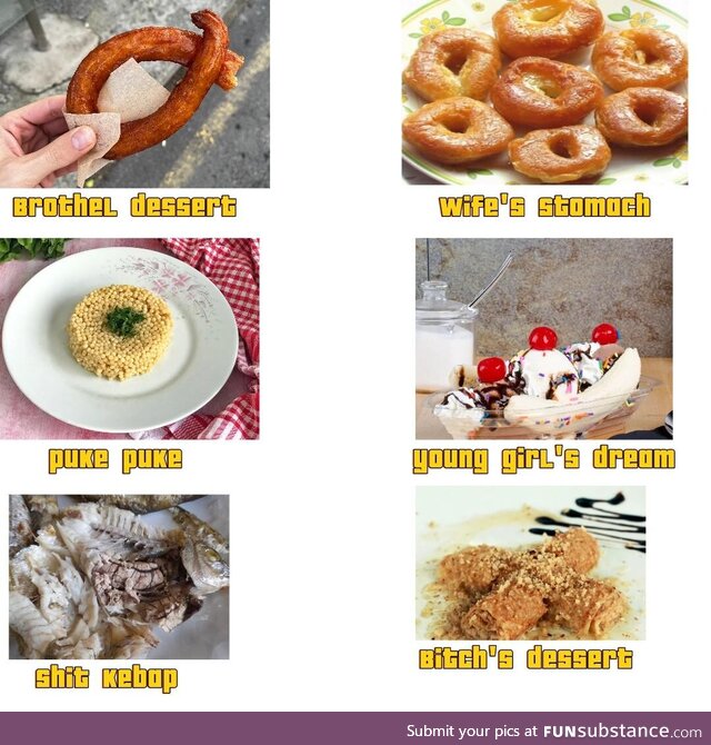 More Turkish food translated to english