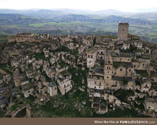 Craco, Abandoned Medieval Village in Italy