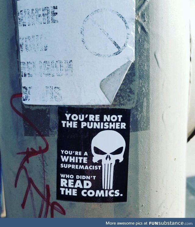 Spend more time reading comics and less time being racist