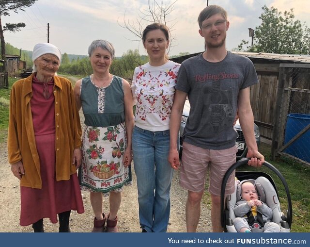 One photo - five generations