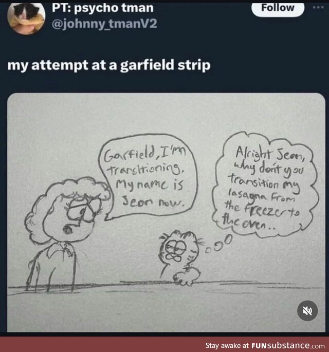 Easily in the top 95% of Garfield strips