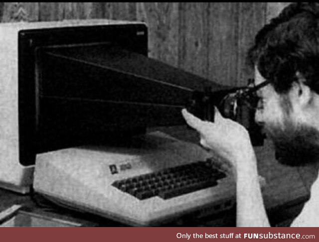 Taking screenshot in 1983