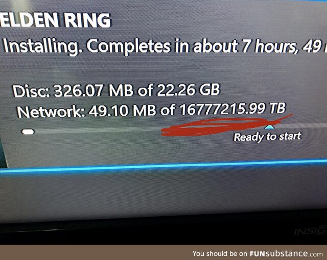 Does anyone have an idea how long it takes to download a 16 million TB file?