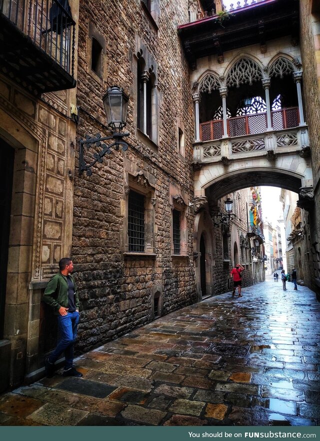 Gothic Quarter, Barcelona (short vid in comments)