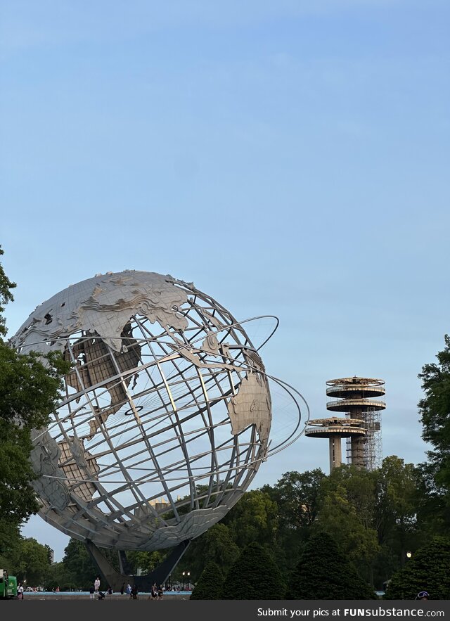 Flushing meadows corona park. Queens, ny