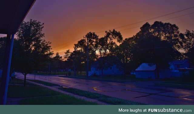 Saturday Sunset in St Cloud MN