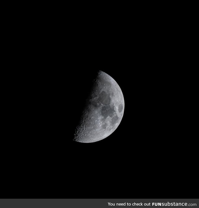 Moon from donner pass