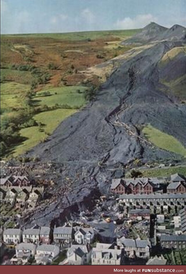 57 years ago today, the worst disaster in the history of Wales happened in Aberfan