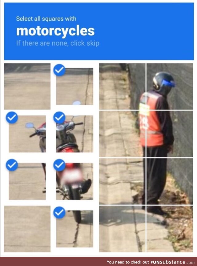 This was an actual captcha