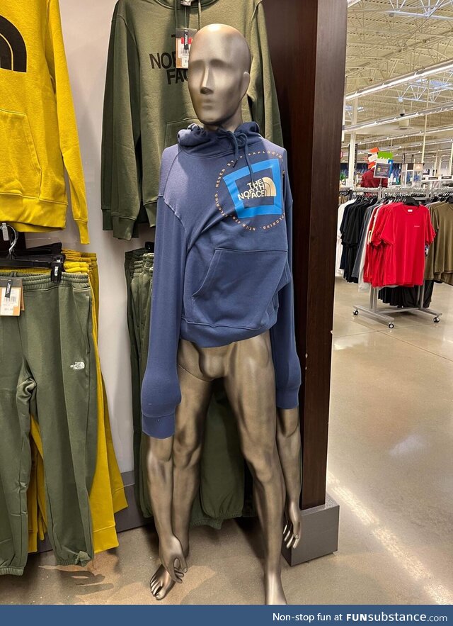 Poor Mannequin needs more than pants