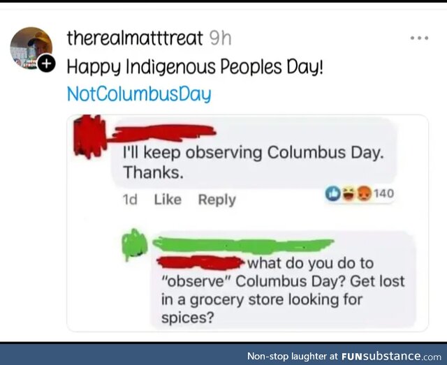 Happy Indigenous Peoples Day!