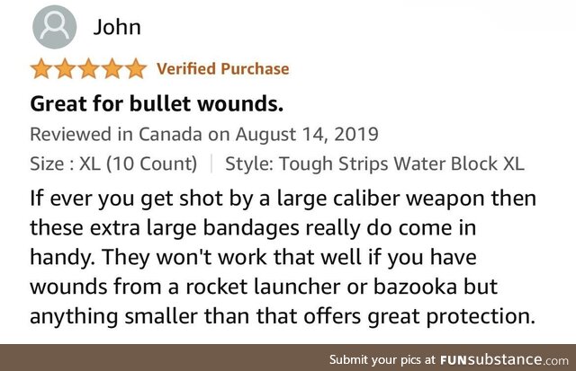 Great Bandaid review John