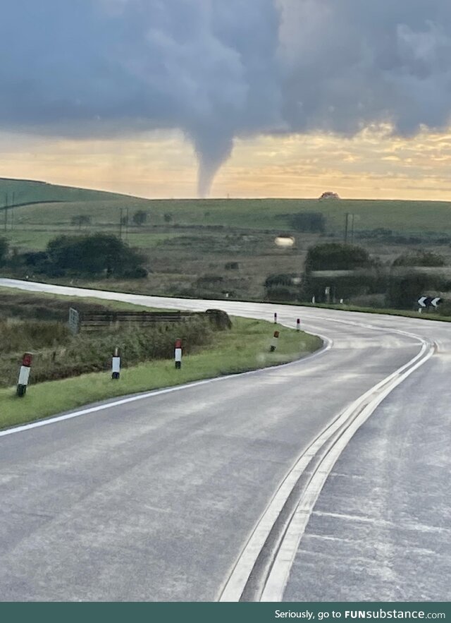 Seen a Tornado in Scotland, a very rare sight