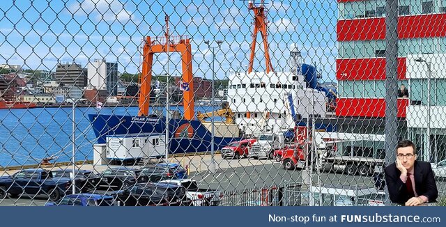 Polar Prince and John Oliver at St. John's Harbour, Newfoundland, Canada