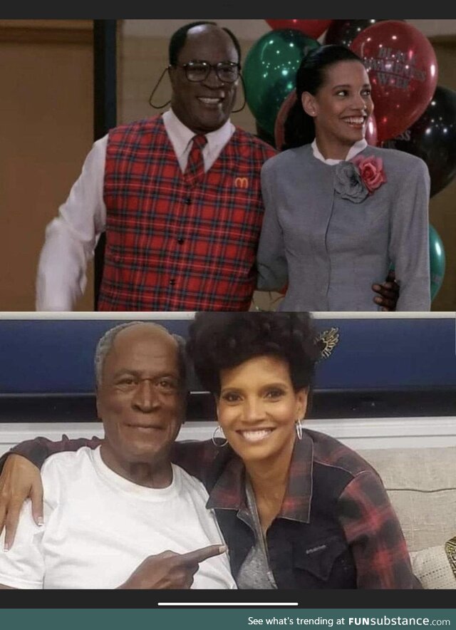 John Amos and Shari Headley from Coming To America