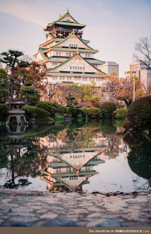 Osaka castle , japan