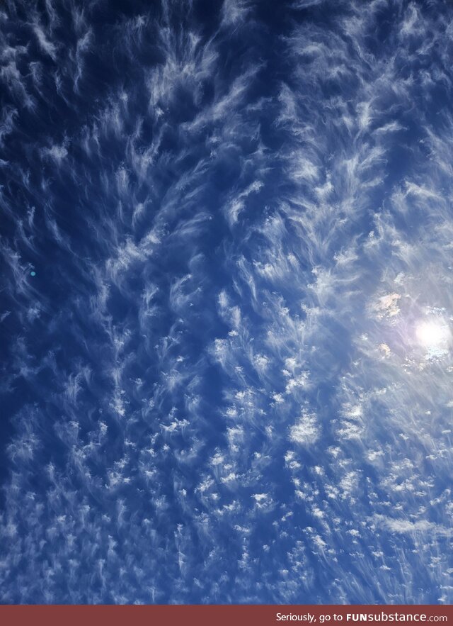 Thought these clouds looked amazing