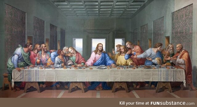 The last supper of John