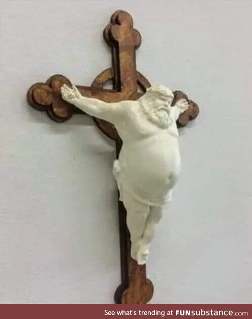 He dined for our sins