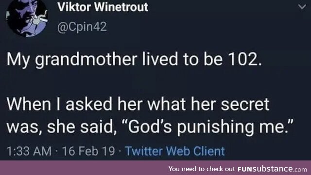 God’s strongest grandma