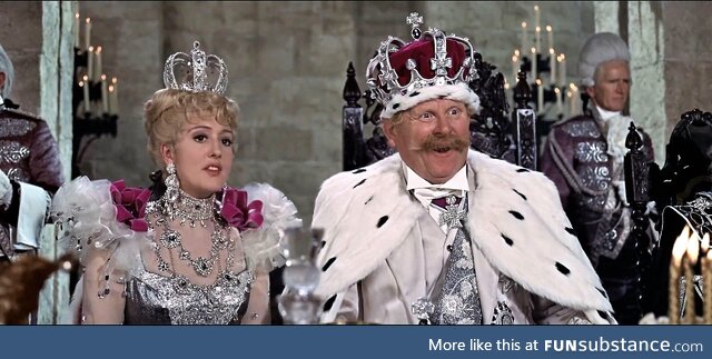 Exclusive picture of Charles and Camilla during their crowning banquet