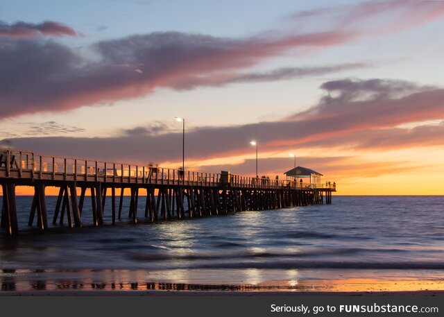 Semaphore jetty, adelaide