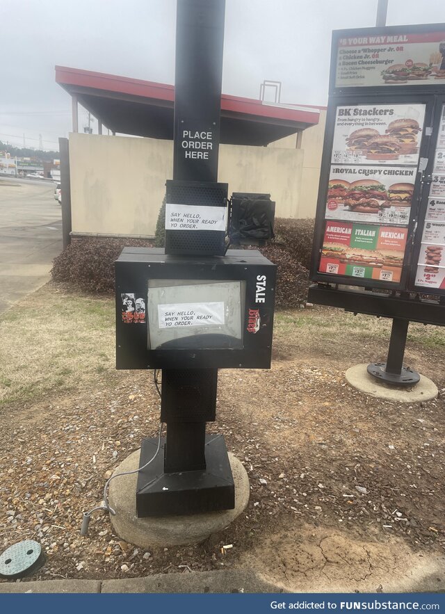 BK in Alabama, that clears it up…