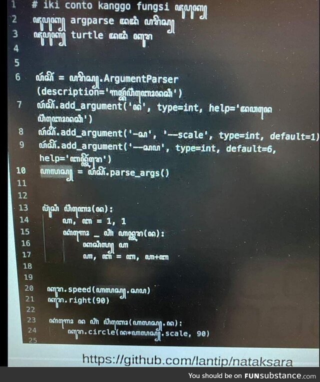 pythonInJavanese