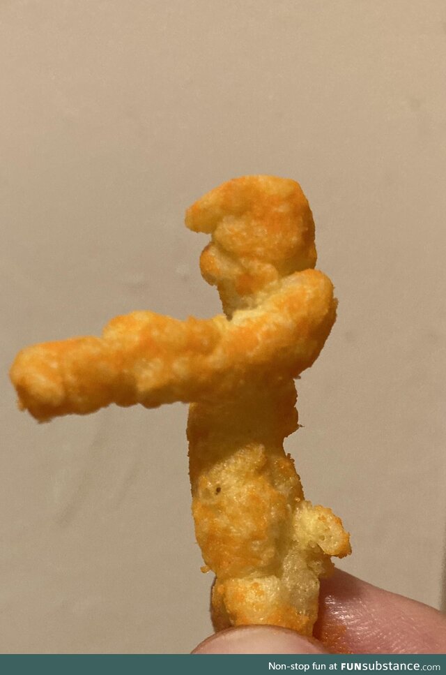 This Cheeto looks like The Cheeto