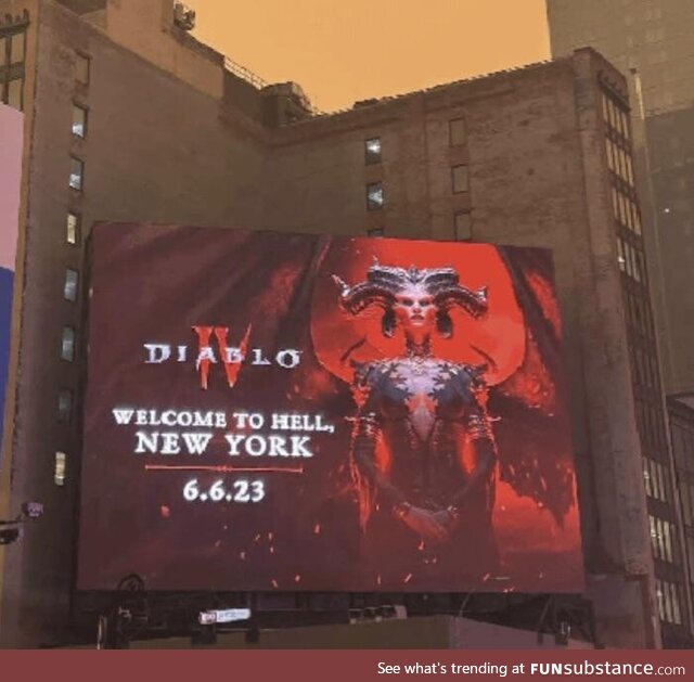 Welcome to hell, New York