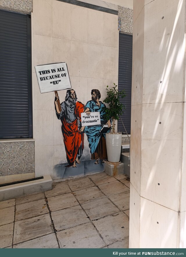 Spotted in Athens, Greece