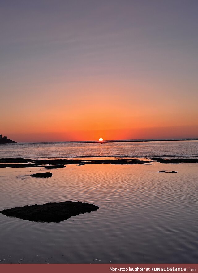 Beach sunset