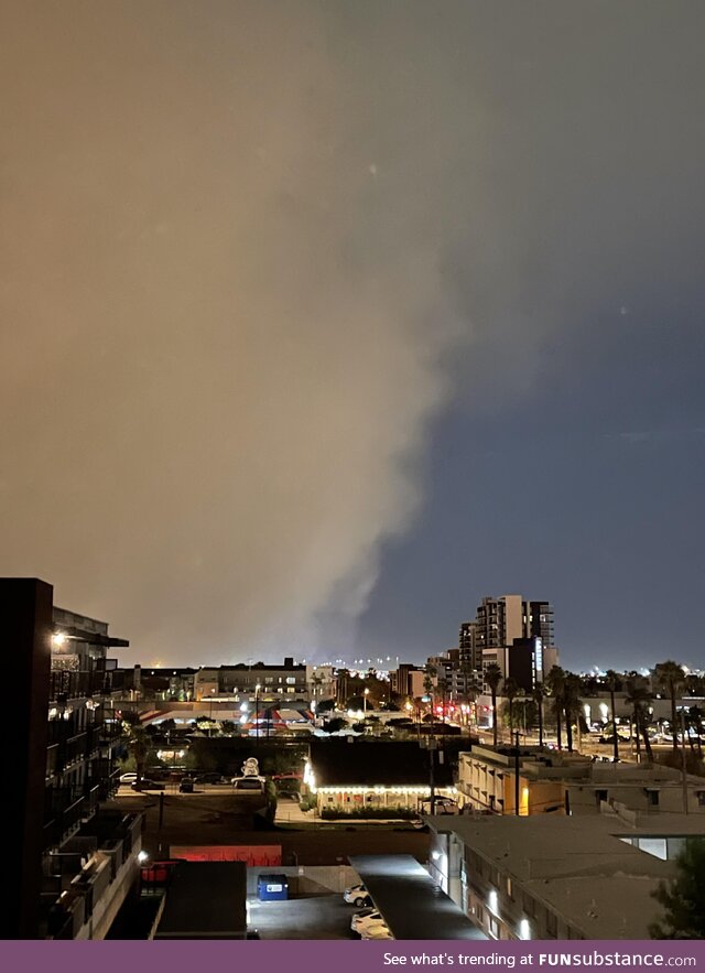 Haboob storm- phoenix, az