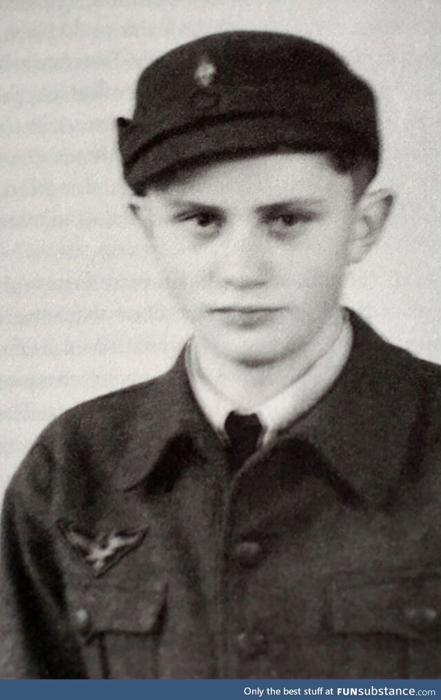 Pope Benedict XVI as a member of the Hitler Youth, c. 1941