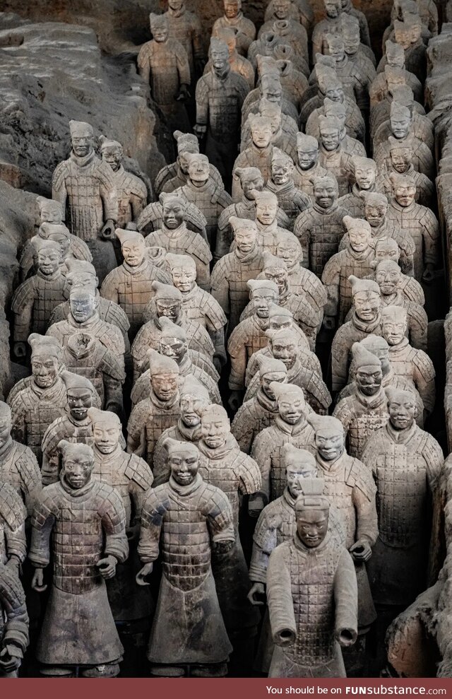 The terracotta warriors