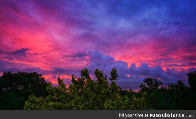 Cotton candy sunrise [oc]