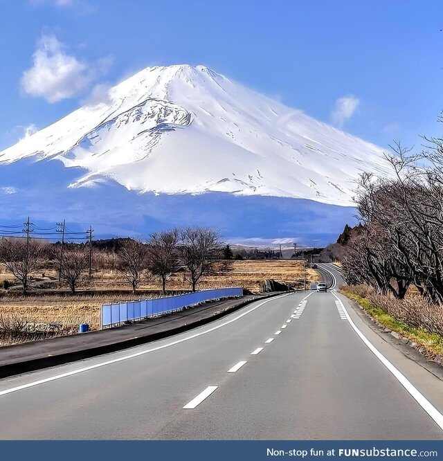 Majestic mount fuji, japan