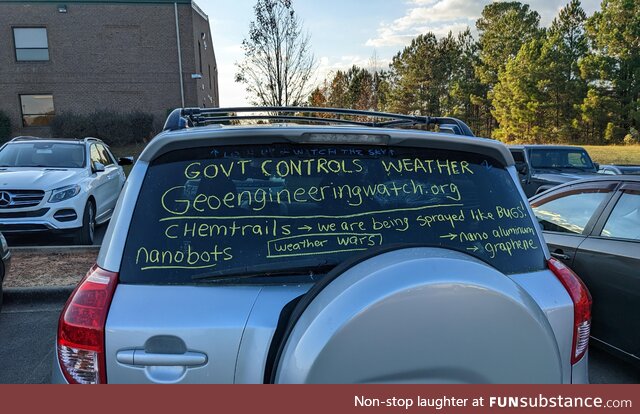 Seen at my local polling place